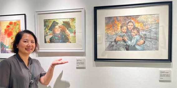 Joy in Art聯展雙作入選｜水彩畫班免費試堂