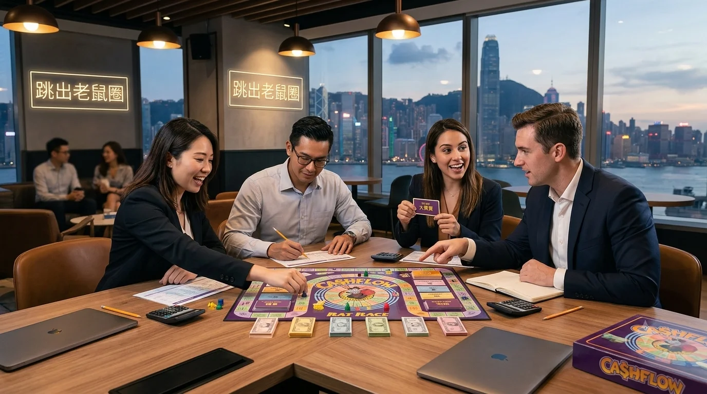 為什麼聰明的生意人，都在下班後重回「現金流遊戲」？