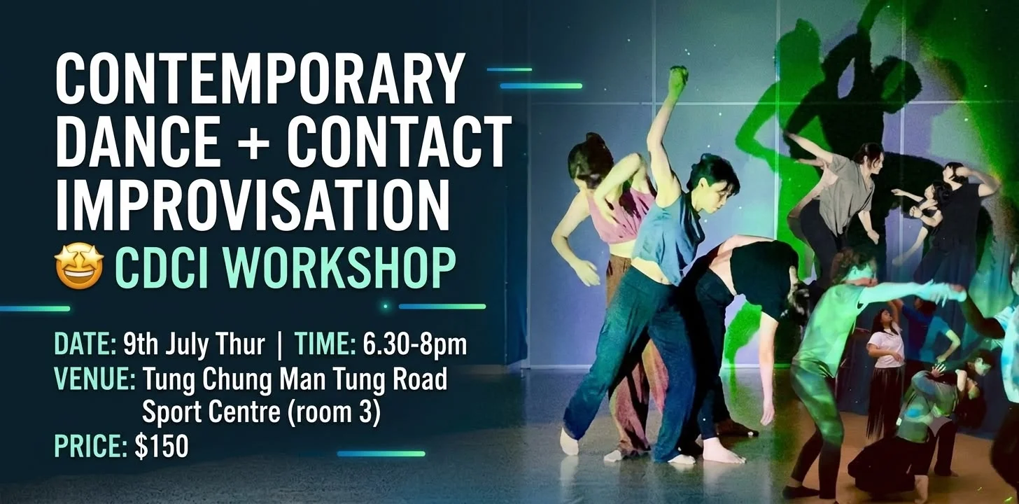 CONTEMPORARY DANCE + CONTACT IMPROVISATION 🤩 CDCI WORKSHOP 🤩