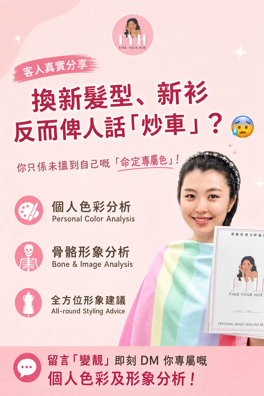 ✨ 整體形象分析OVERALL IMAGE ANALYSIS