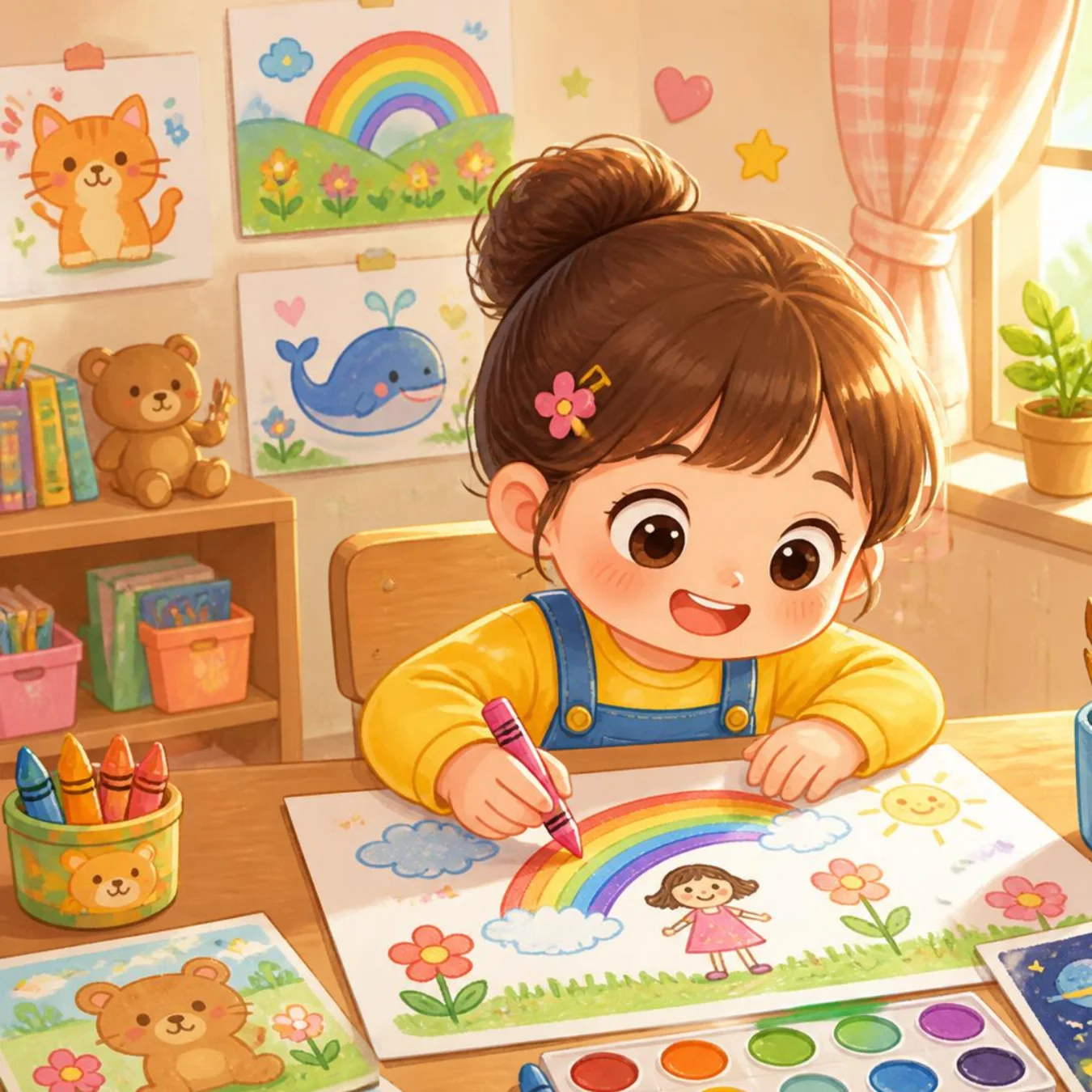 🎨【親子攻略】畫筆下的悄悄話：如何從畫作讀懂孩子的內心世界？