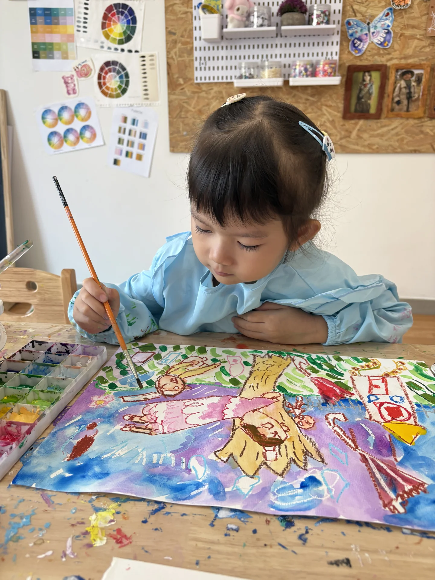 🎨颱風課（主題：情緒表達與主動創作）