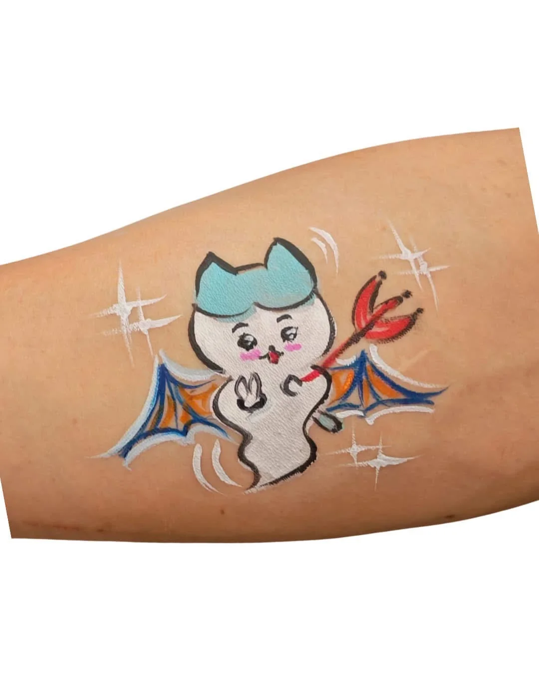 Halloween Facepainting × 小小烘焙師