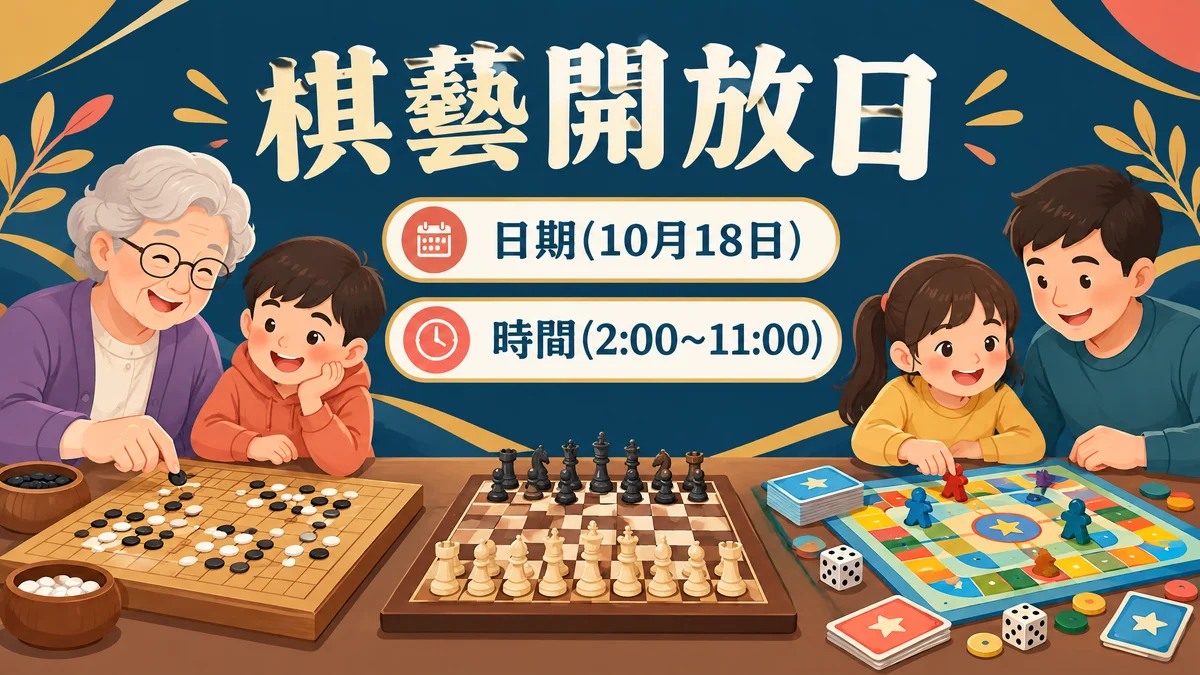 棋藝開放日