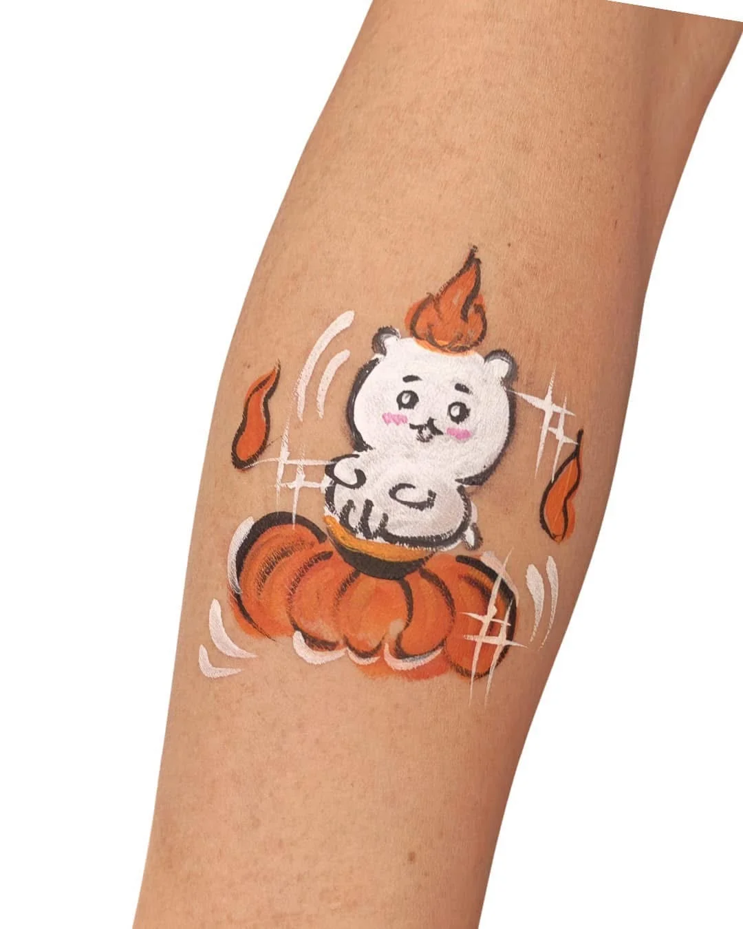Halloween Facepainting × 小小烘焙師